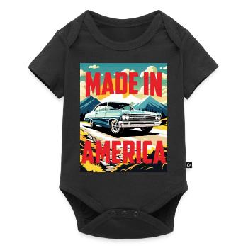 NOVA MADE IN AMERICA - Baby Premium short-sleeve bodysuit - black - Front