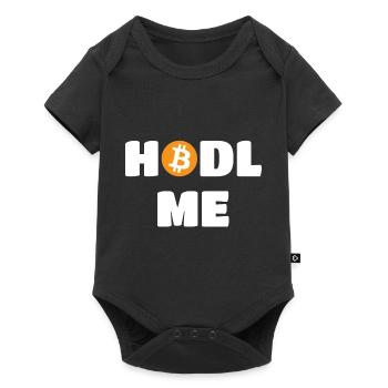 HODL MOI - Body à manches courtes Premium Bébé - noir - Devant
