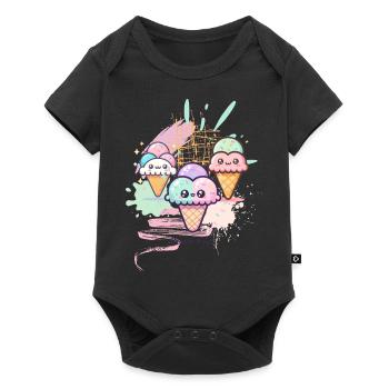 Sweetest Treat - Baby Premium short-sleeve bodysuit - black - Front