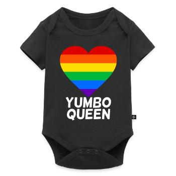 yumbo - Baby Premium short-sleeve bodysuit - black - Front