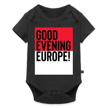 poland Eurovision - Baby Premium short-sleeve bodysuit - black - Front