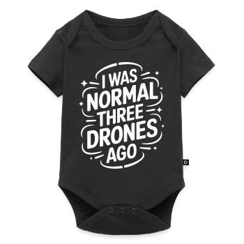 Drones Pilot Quadcopter Drone - Baby Premium short-sleeve bodysuit - black - Front
