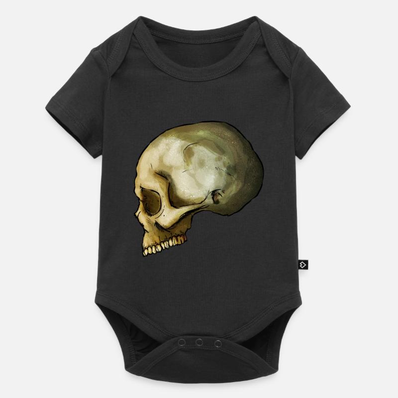 Crâne 2 - Body à manches courtes Premium Bébé - noir
