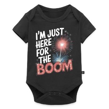 Pyrotechniker Feuerwerk Pyrotechnik - Baby Premium Kurzarmbody - Schwarz - Vorne