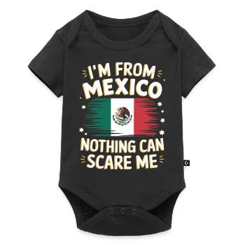 Mexico Mexico Mexican Spanish - Baby Premium short-sleeve bodysuit - black - Front