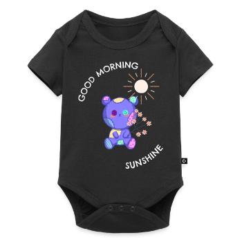 Good Morning Sunshine - Baby Premium short-sleeve bodysuit - black - Front