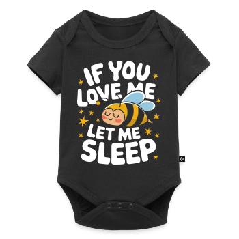 abeille abeille apicultrice abeille abeille - Body à manches courtes Premium Bébé - noir - Devant