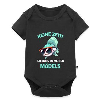 Guppy Fish - No Time I Need To See My Girls - Baby Premium short-sleeve bodysuit - black - Front