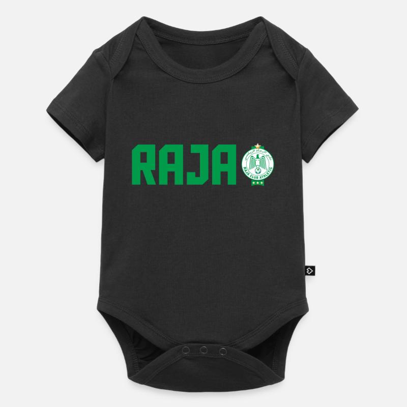 Raja - Body à manches courtes Premium Bébé - noir