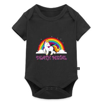Death metal - Baby Premium short-sleeve bodysuit - black - Front