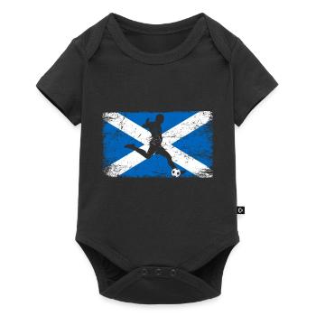 Ecosse Fan de football de l’Ecosse - Body à manches courtes Premium Bébé - noir - Devant