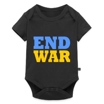 End war - Baby Premium short-sleeve bodysuit - black - Front
