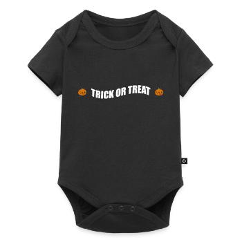 T-shirt aigre-doux cadeau / idée d’Halloween - Body à manches courtes Premium Bébé - noir - Devant