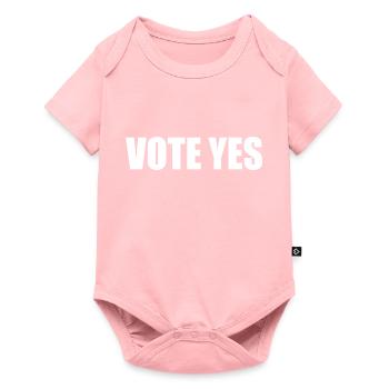 Vote yes - Baby Premium short-sleeve bodysuit - rose - Front