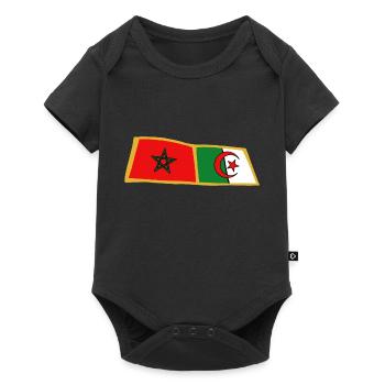 Morocco Algeria Khawa Khawa - Baby Premium short-sleeve bodysuit - black - Front