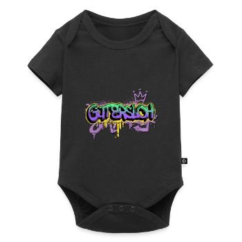 Gütersloh Deutschland Stadt Graffiti Spray Sprayer - Baby Premium Kurzarmbody - Schwarz - Vorne