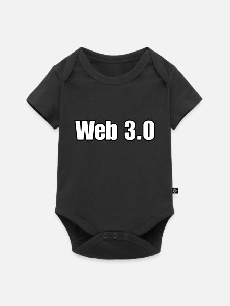 Web 3.0, Finanzen, Krypto-Handel, Tech-Addict - Baby Premium Kurzarmbody - Schwarz