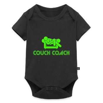 Coach Character Builder Attitude - Baby Premium Kurzarmbody - Schwarz - Vorne