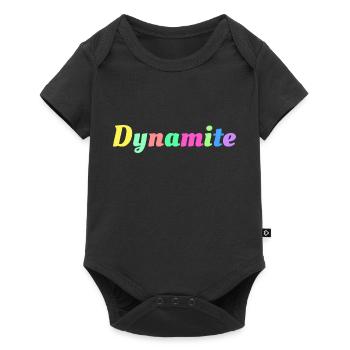 Dynamite - Body à manches courtes Premium Bébé - noir - Devant