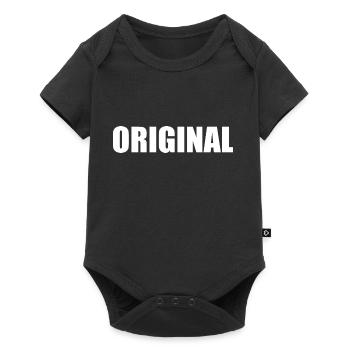 Original - Baby Premium short-sleeve bodysuit - black - Front