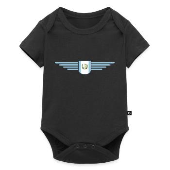 J’aime le Guatemala, T-shirt Style Design - Body à manches courtes Premium Bébé - noir - Devant