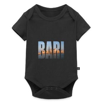 Bari Italie - Body à manches courtes Premium Bébé - noir - Devant