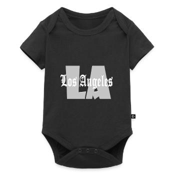 Los Angeles Californie - Body à manches courtes Premium Bébé - noir - Devant