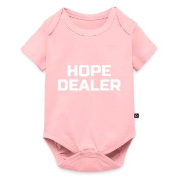 Hope Dealer - Christian Quotes - Baby Premium short-sleeve bodysuit - rose - Front