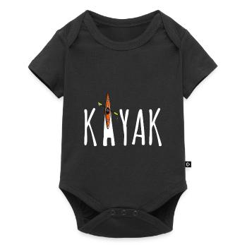 KAYAK - Comic - Paddle Watersports - Baby Premium short-sleeve bodysuit - black - Front