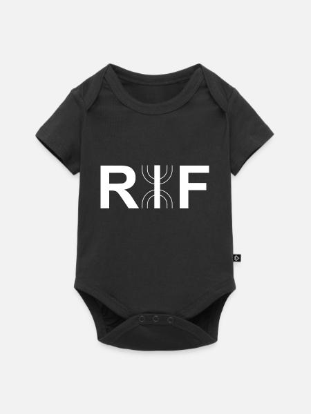 Der Rif - Baby Premium Kurzarmbody - Schwarz