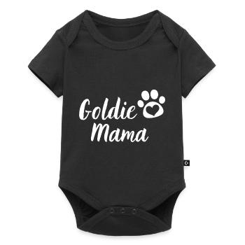 Goldie Mama Dogs Fête des mères Golden Retriever - Body à manches courtes Premium Bébé - noir - Devant