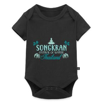 SongKran Festival of Water Thailand - Baby Premium short-sleeve bodysuit - black - Front