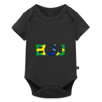 JJB-shirt - Body à manches courtes Premium Bébé - noir - Devant