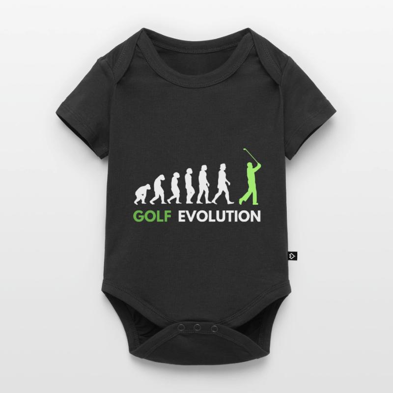 Golf Evolution Golfers Baby Premium short-sleeve bodysuit