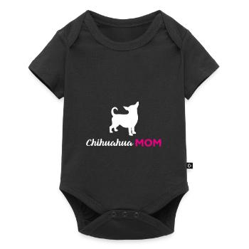 Chihuahua Chihuahuas maman cadeau mère chien maman - Body à manches courtes Premium Bébé - noir - Devant