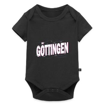 Göttingen Germany City Font Home Love - Baby Premium short-sleeve bodysuit - black - Front