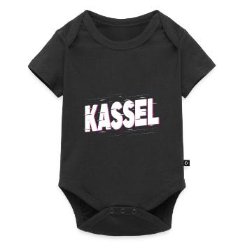Kassel Germany City Font Home Love - Baby Premium short-sleeve bodysuit - black - Front