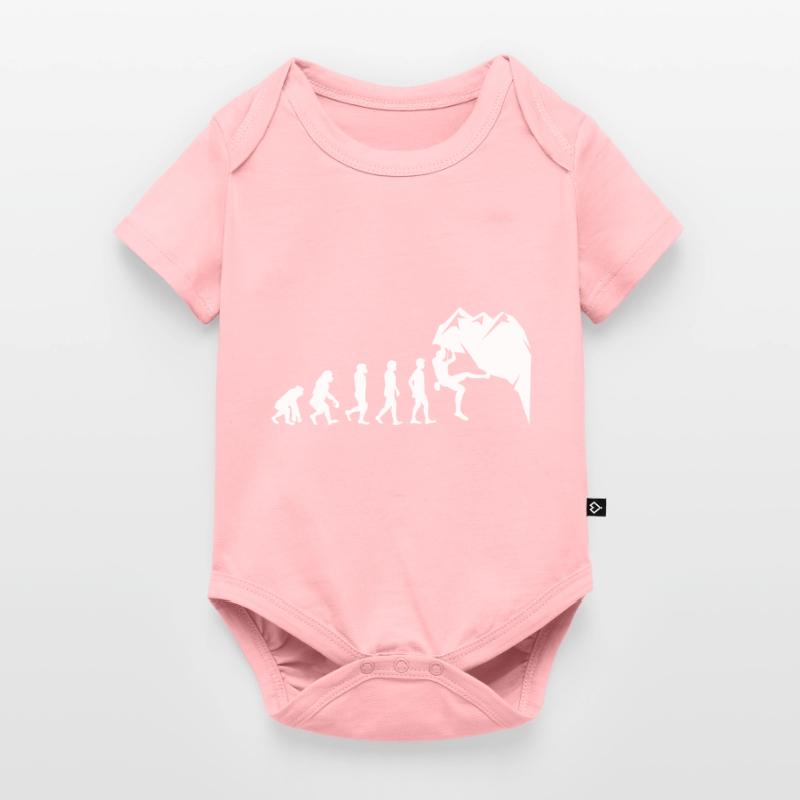 Klettern Boulder Wall Climber Evolution Baby Premium Kurzarmbody