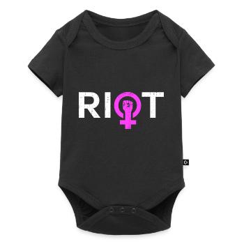 Riot Venus Frauen Power - Baby Premium Kurzarmbody - Schwarz - Vorne
