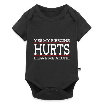 Piercer Piercing Studio - Baby Premium short-sleeve bodysuit - black - Front