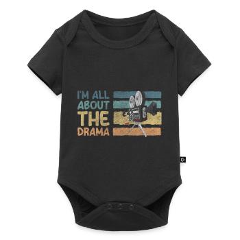 Theatre Play Play Curtain - Baby Premium short-sleeve bodysuit - black - Front