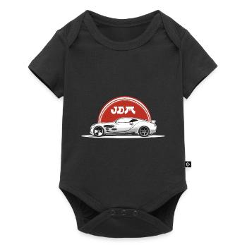 JDM Japan Motorsport Tuning Auto Drift Tuner Car - Baby Premium short-sleeve bodysuit - black - Front