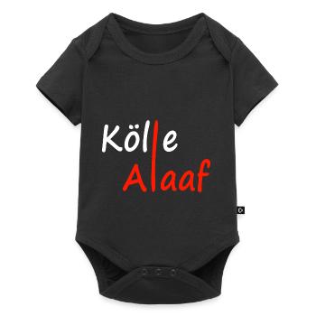 Kölle Alaaf - Karneval Fasching - Baby Premium Kurzarmbody - Schwarz - Vorne