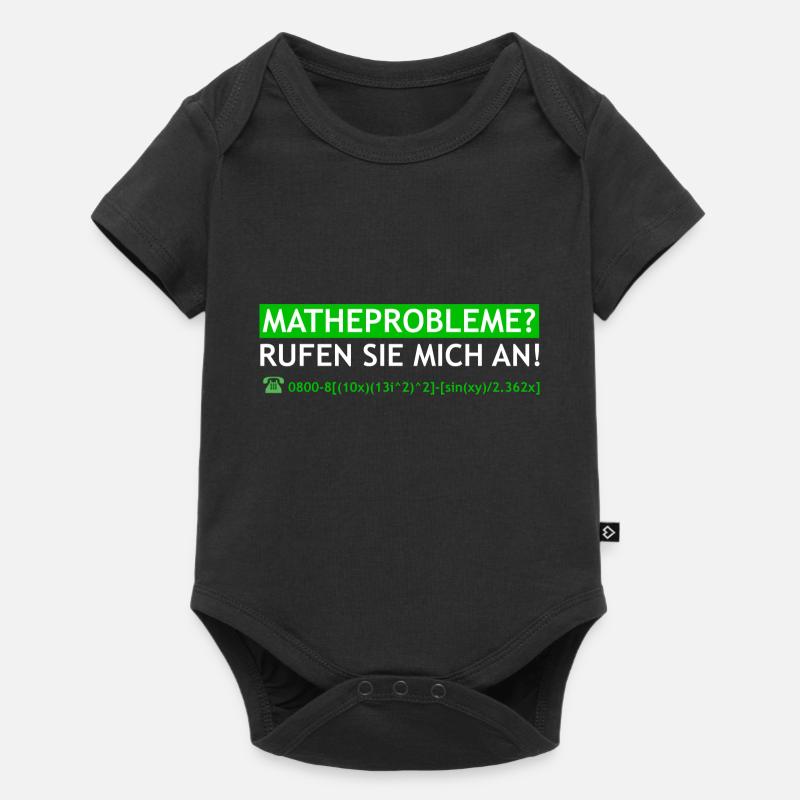 Mathe Mathematik Mathelehrer Algebra Geschenk - Baby Premium Kurzarmbody - Schwarz