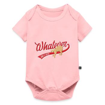 Whatever Sloth - Procrastination paresseuse drôle - Body à manches courtes Premium Bébé - rose - Devant