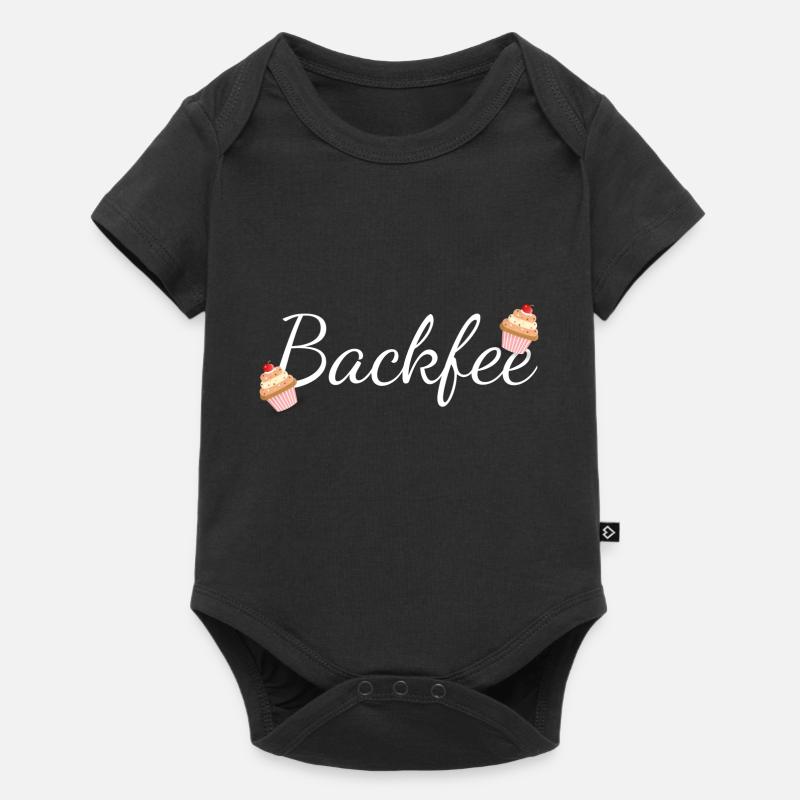 Backfee - Baby Premium Kurzarmbody - Schwarz