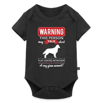 Cadeau Shirt Flat-Coated - Body à manches courtes Premium Bébé - noir - Devant
