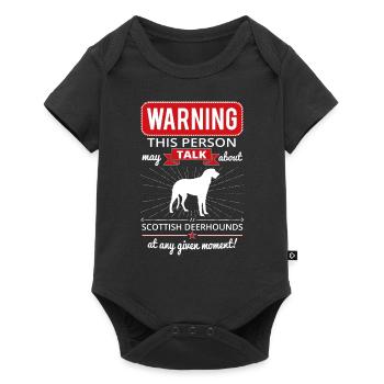 cadeau chemise Scottish Fold - Body à manches courtes Premium Bébé - noir - Devant