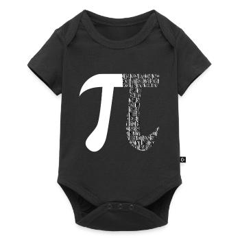 Pi chiffres Mathématiques Symbole Funny Math Nerd Pi - Body à manches courtes Premium Bébé - noir - Devant