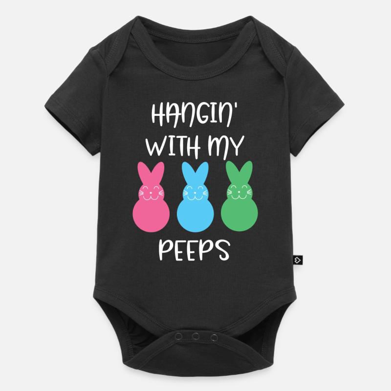 Easter - Easter Bunny - Easter - Gifts - Baby Premium short-sleeve bodysuit - black